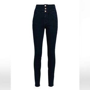 J Brand Annalie High-Rise Skinny Jeans - Dark Denim sz 26
